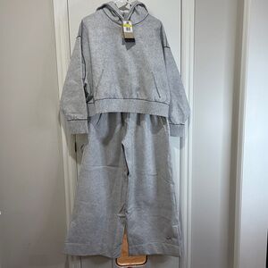 Nike Gray Hooded suit